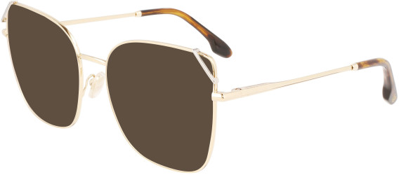 Victoria Beckham VB2125 sunglasses in Gold-Tortoise
