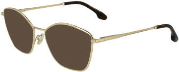 Victoria Beckham VB2122 sunglasses in Deep Gold