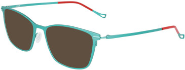 Pure P-5009 sunglasses in Matte Seafoam