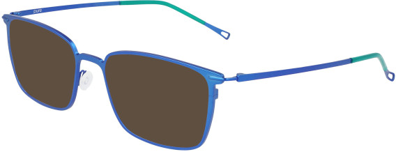Pure P-4009 sunglasses in Matte Blue