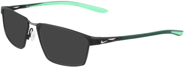 Nike NIKE 4310 sunglasses in Satin Black/Electro Green