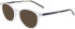 Marchon M-8505 sunglasses in Clear Crystal/Horn