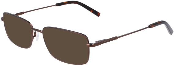 Marchon M-2027 sunglasses in Matte Brown