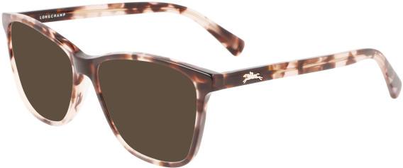 Longchamp LO2700 sunglasses in Rose Havana
