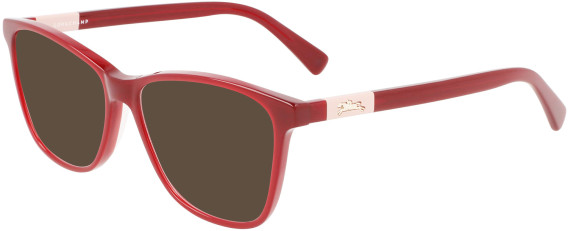 Longchamp LO2700 sunglasses in Burgundy