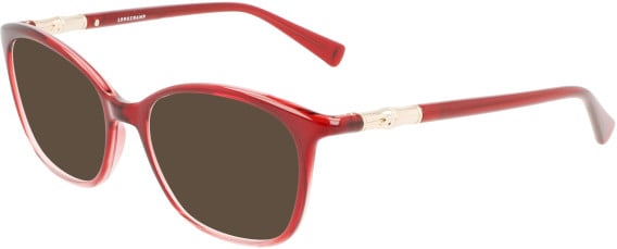 Longchamp LO2696 sunglasses in Gradient Burgundy Pink