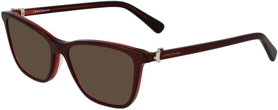 Longchamp LO2685-54 sunglasses in Metallic Red