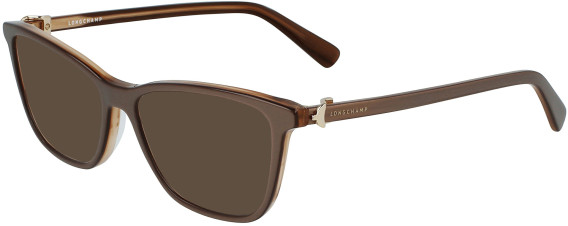 Longchamp LO2685-54 sunglasses in Metallic Nude