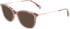 Longchamp LO2683-49 sunglasses in Textured Rose