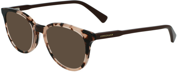 Longchamp LO2608-49 sunglasses in Pink Tortoise