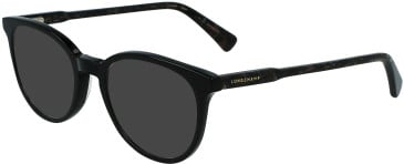 Longchamp LO2608-49 sunglasses in Marble Black