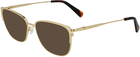 Longchamp LO2144 sunglasses in Deep Gold