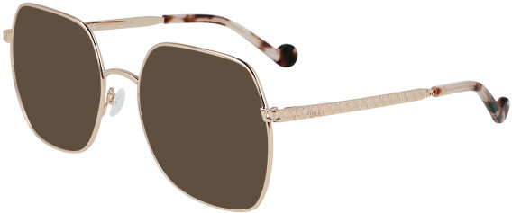 Liu Jo LJ2160 sunglasses in Rose Gold