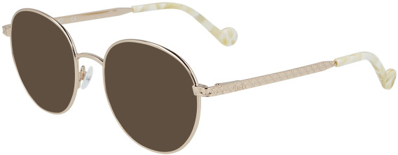 Liu Jo LJ2159 sunglasses in Gold Shiny