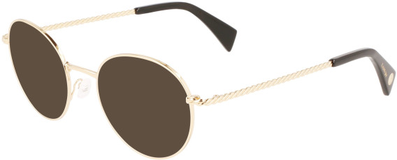 Lanvin LNV2111 sunglasses in Yellow Gold
