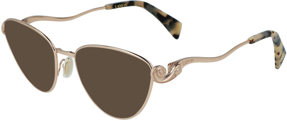 Lanvin LNV2110 sunglasses in Rose Gold