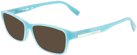 Lacoste L3650 sunglasses in Matte Blue Lumi