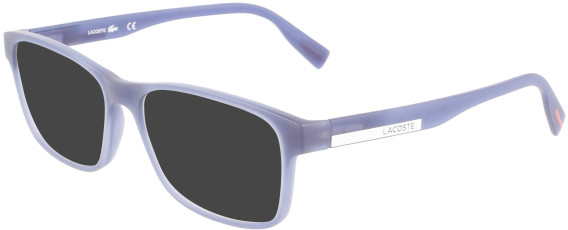 Lacoste L3649-50 sunglasses in Matte Blue Lumi