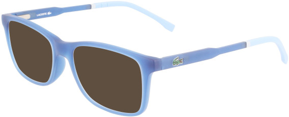 Lacoste L3647 sunglasses in Matte Blue