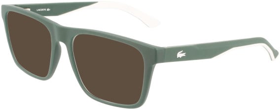 Lacoste L2899 sunglasses in Matte Green