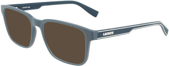 Lacoste L2895 sunglasses in Matte Blue