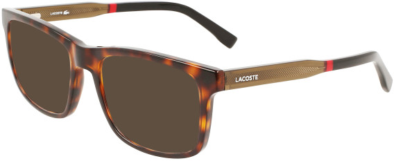 Lacoste L2890 sunglasses in Havana