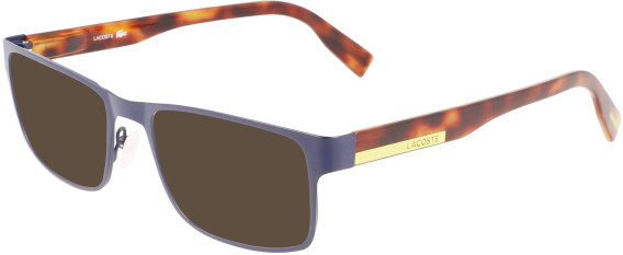 Lacoste L2283-53 sunglasses in Matte Blue