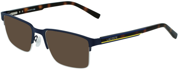 Lacoste L2279-52 sunglasses in Matte Blue