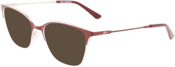 Karl Lagerfeld KL337 sunglasses in Burgundy