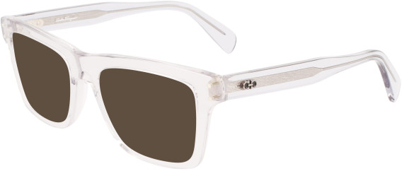 Ferragamo SF2923 sunglasses in Light Crystal Grey