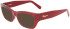 Ferragamo SF2922 sunglasses in Trasparent Red