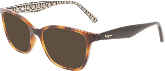 Ferragamo SF2918 sunglasses in Tortoise