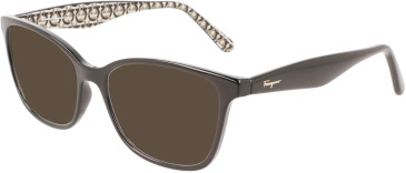 Ferragamo SF2918 sunglasses in Black