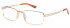 SFE reading glasses in Gold