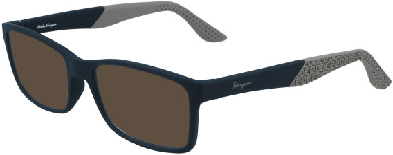 Ferragamo SF2908 sunglasses in Matte Blue