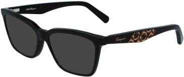 Ferragamo SF2904 sunglasses in Black
