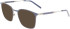 Ferragamo SF2566 sunglasses in Light Ruthenium/Blue