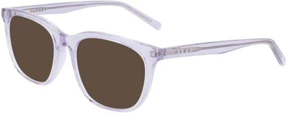 DKNY DK5040 sunglasses in Crystal Slate Lilac