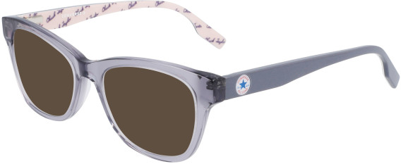 Converse CV5003 sunglasses in Crystal Light Carbon