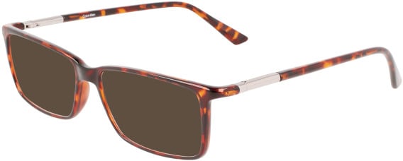 Calvin Klein CK21523 sunglasses in Brown Havana