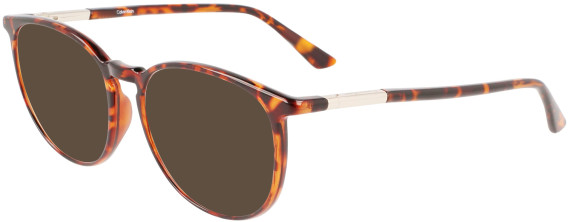 Calvin Klein CK21522 sunglasses in Brown Havana