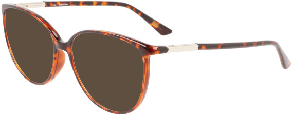 Calvin Klein CK21521 sunglasses in Brown Havana