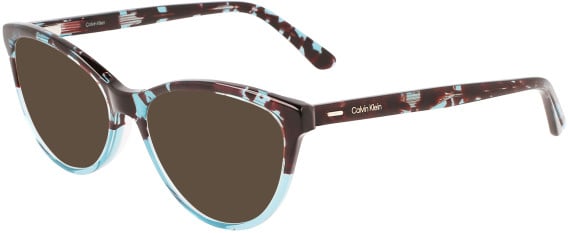 Calvin Klein CK21519 sunglasses in Blue Tortoise