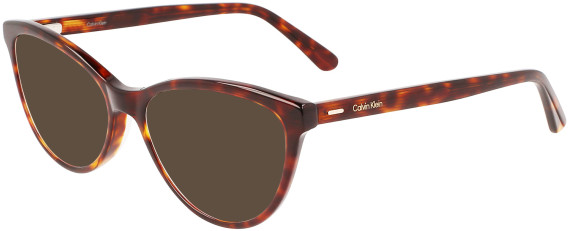 Calvin Klein CK21519 sunglasses in Brown Havana