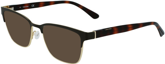 Calvin Klein CK21125 sunglasses in Brown