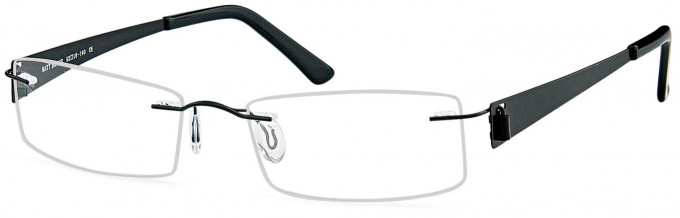 SFE reading glasses in Black