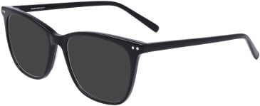 Marchon M-5507-51 sunglasses in Black/Horn