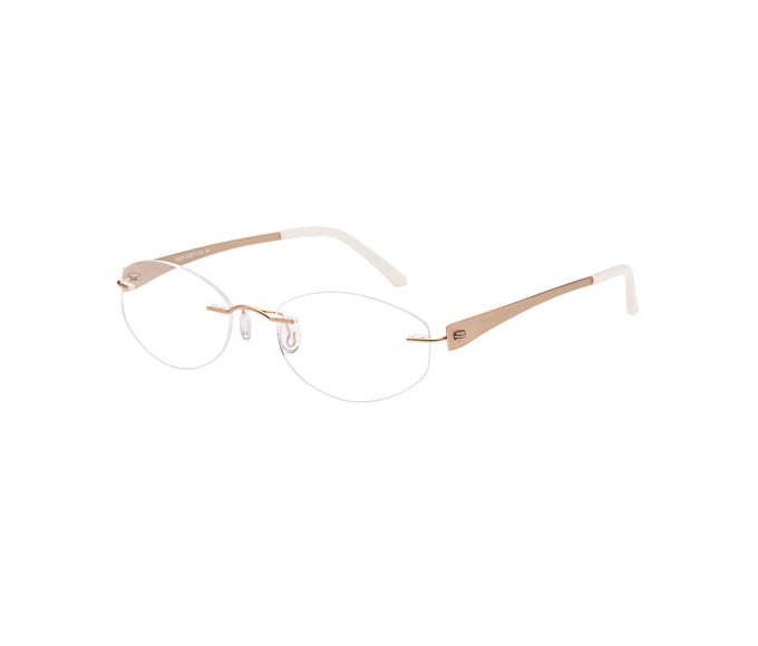 SFE reading glasses in Gold