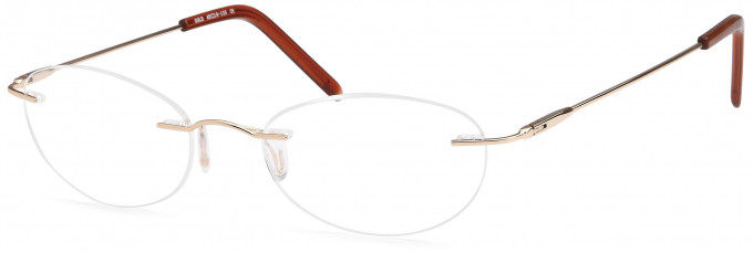 SFE reading glasses in Gold