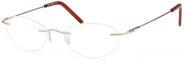 SFE reading glasses in Gold